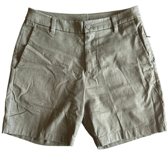 Lululemon Mens Commission Short Sz30 7" inseam M7AUDS  Juniper Green Golf - Picture 1 of 5